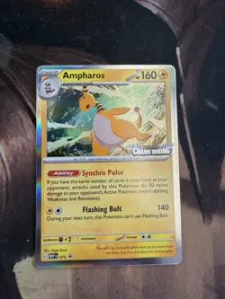 Ampharos MEP 075 - Prerelease Stamped Promo - Pokemon TCG: Chaos Rising - Image 1
