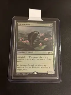 FOIL Lotus Cobra MTG 2025 Year Of The Snake Promo NM English - Image 2