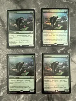 FOIL Lotus Cobra MTG 2025 Year Of The Snake Promo NM English - Image 3