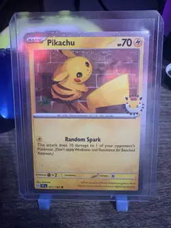 Pokemon TCG Pikachu Pokemon Day 2026 Promo - Image 1