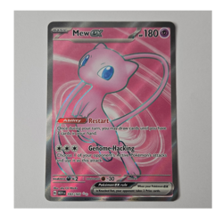 Pokemon TCG Mew EX 193/165 SV151 Ultra Rare Full Art Holo Eng 2023 180 HP - Image 1