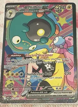 Pokemon TCG Ascended Heroes Ionos Bellibolt ex 279/217 SIR NM - Image 1