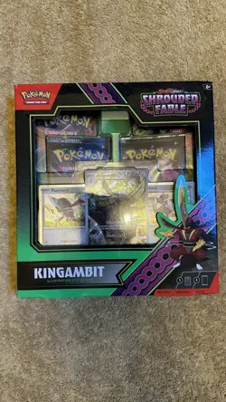 POKEMON TCG SHROUDED FABLE KINGAMBIT ILLUSTRATION COLLECTION BOX - NEW & SEALED - Image 1