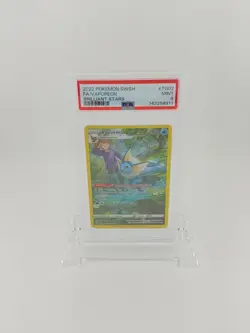 2022 Pokemon SWSH Brilliant Stars Trainer Gallery Holo Vaporeon PSA 9 #TG02/TG30 - Image 3