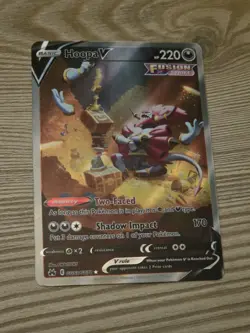 Pokemon Crown Zenith Galarian Gallery Holo Hoopa V GG53/GG70 Holo V Rare NM - Image 1
