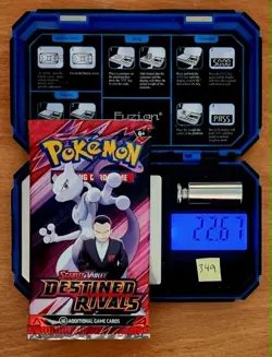 (HEAVY)🔥 22.67g Pokemon TCG Destined Rivals Booster Pack Sealed✅ - Image 1