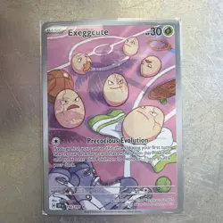 Pokemon TCG Exeggcute 192/191 Illustration Rare Surging Sparks - Image 1