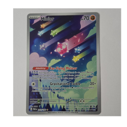 Pokemon TCG Minior 201/182 SV04 Paradox Rift IR Full Art Holo Eng 2023 70HP - Image 1