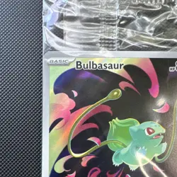 Pokemon Bulbasaur 133/132 Stamped Sealed Basic 80 HP Illus Rare - Image 3