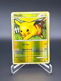 Pikachu LP 78/123 - Reverse Holo HeartGold SoulSilver - Pokemon HGSS 2010 - Image 1