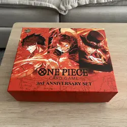 ONE PIECE Card Game 3rd ANNIVERSARY 5Set Don Box Case Power Counter Sleeve NEW - Image 5