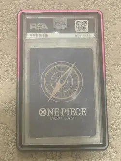 PSA 10 GEM MINT 2022 One Piece OP01-Alternate Art #016 Nami Pre-Errata - Image 2
