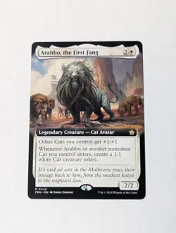 Arahbo, the First Fang (Extended Art) Foundations Regular - Image 1