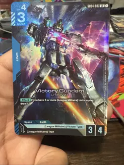 Victory Gundam (GD04-003) [LR Foil] (NM) - Gundam Card Game - Phantom Aria (ENG) - Image 1