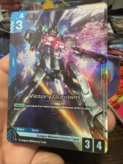 Victory Gundam (GD04-003) [LR Foil] (NM) - Gundam Card Game - Phantom Aria (ENG) - Image 2