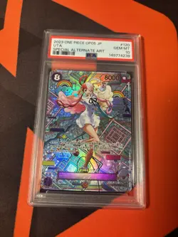 PSA 10 UTA SP Japanese OP05-120 One Piece Card - Image 1