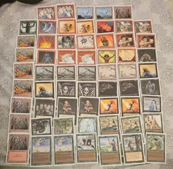 Mtg Lot x61 cards- Magic the Gathering includes Fastbond card - Image 1