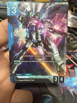 Victory Gundam (GD04-003) [LR Foil] (NM) - Gundam Card Game - Phantom Aria (ENG) - Image 1