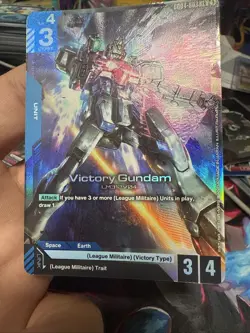 Victory Gundam (GD04-003) [LR Foil] (NM) - Gundam Card Game - Phantom Aria (ENG) - Image 2