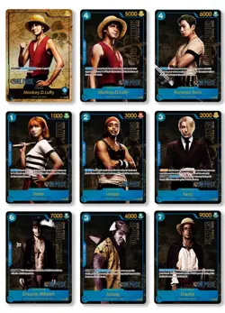 One Piece TCG 5x Premium Card Collection LIVE ACTION - ENGLISH 5x Sealed Sets - Image 3