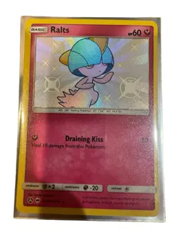 Ralts SV34/SV94 Hidden Fates Holo Foil Rare Pokemon Card - Image 1