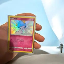 Ralts SV34/SV94 Hidden Fates Holo Foil Rare Pokemon Card - Image 3