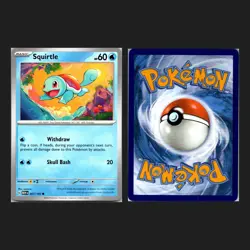 4x Squirtle 007/165 Pokemon 151 2023 Pokemon Cards Playset Play Set - Image 3