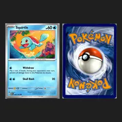 4x Squirtle 007/165 Pokemon 151 2023 Pokemon Cards Playset Play Set - Image 4