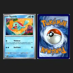 4x Squirtle 007/165 Pokemon 151 2023 Pokemon Cards Playset Play Set - Image 5