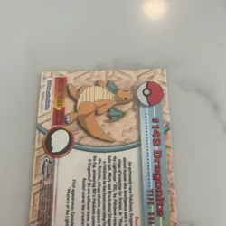 Pokemon 2000 Topps Chrome Dragonite #149 Vintage Card (Creased On Back) - Image 5