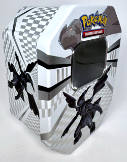 2011 Pokemon TCG Black & White Legends Zekrom EX - EMPTY POKEMON CARD TIN ONLY - Image 2