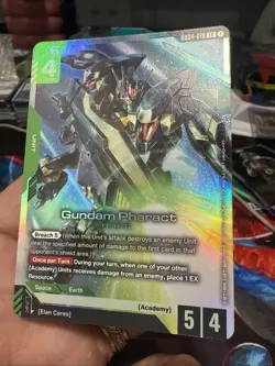 Gundam Pharact (GD04-018) [LR Foil] (NM) - Gundam Card Game - Phantom Aria (ENG) - Image 2