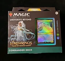 Magic the Gathering MTG Lord of the Rings LOTR - Elven Council - Commander Deck 195166205052 - Image 1