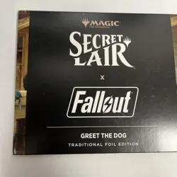 Secret Lair Fallout Greet The Dog Foil New Sealed MTG - Image 2