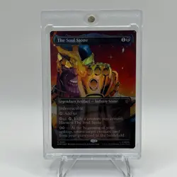 The Soul Stone (Borderless) Marvel's Spider-Man Foil MTG - Image 1
