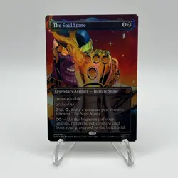 The Soul Stone (Borderless) Marvel's Spider-Man Foil MTG - Image 2