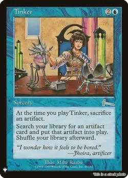 MTG Tinker 45 The List Reprints NM Magic - Image 1