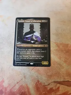 Kambal, Consul Of Allocation FOIL ETCHED Double Masters 2022 MTG NM - Image 1