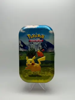 Pokemon TCG Ascended Heroes Mini Tin - Pikachu And Tepig - Empty Tin ONLY! - Image 1