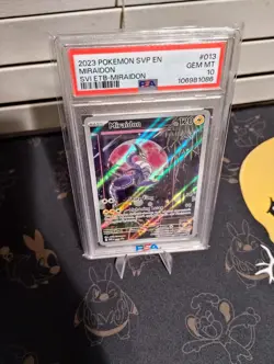 Pokemon Miraidon 013 Promo PSA Gem MT 10 💎 Scarlet & Violet Black Star Promo - Image 1