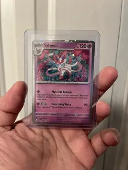 Sylveon (Cosmos Holo) 172 Holo Promo Scarlet & Violet Promo Pokemon Holo NM - Image 1