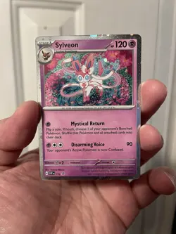 Sylveon (Cosmos Holo) 172 Holo Promo Scarlet & Violet Promo Pokemon Holo NM - Image 2