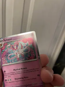 Sylveon (Cosmos Holo) 172 Holo Promo Scarlet & Violet Promo Pokemon Holo NM - Image 4