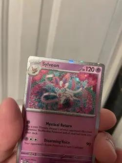 Sylveon (Cosmos Holo) 172 Holo Promo Scarlet & Violet Promo Pokemon Holo NM - Image 5