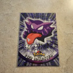 Haunter - Pokemon Topps #93 - Non Holo Vintage Blue Logo - Image 1