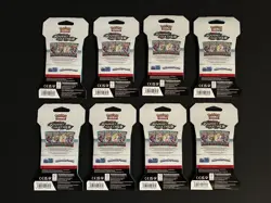 Pokemon 8 Sealed Journey Together Sleeved Booster Pack Lot, Unopened Packs - Image 2