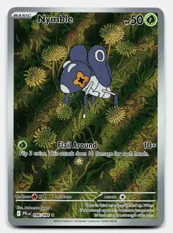 NYMBLE PHANTASMAL FLAMES 096/094 NM ILLUSTRATION RARE POKEMON - Image 2