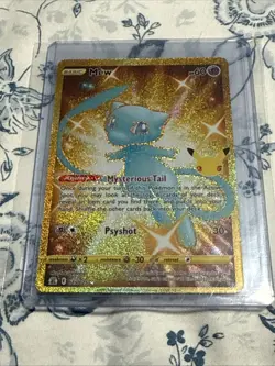 POKEMON CELEBRATIONS 25th ANNIVERSARY GOLD MEW FULL ART 025/025 NM/Mint - Image 1