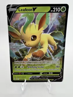 Leafeon V - 013/159 Crown Zenith Ultra Rare Pokemon - NM - Image 1