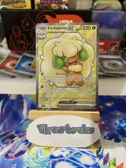 Carte Pokemon 🇫🇷 Farfaduvet Ex 157/086 Ev10.5 Flamme Blanche - Image 1